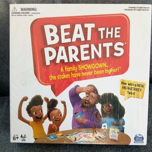 BEAT THE PERENTS Classic Family Trivia Spin Master Games BRAND-NEW sealed
